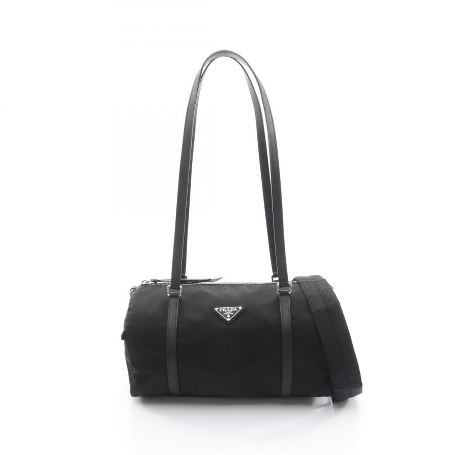 PRADA（プラダ） TESSUTO＋SAFFIAN ダッフルバッグ 2WAY ブランドオフ