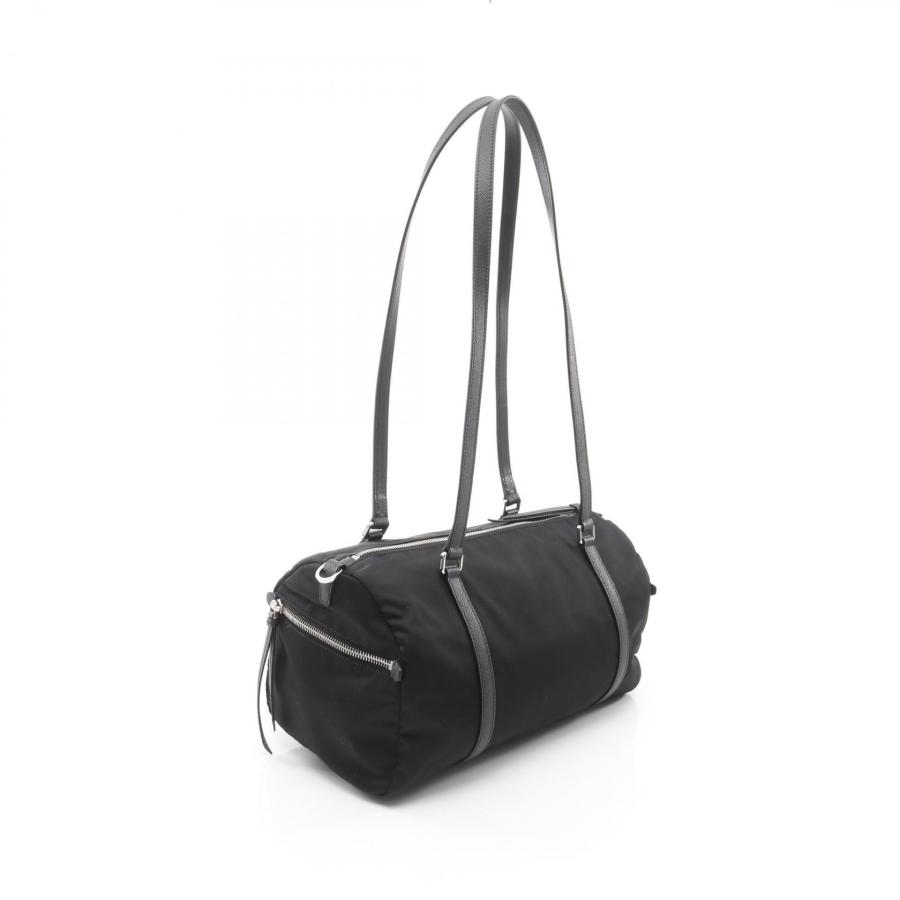 PRADA ナイロン ダッフルバッグ⭐️超美品⭐️ PRADA（プラダ） 爆買 TESSUTO＋SAFFIAN ダッフルバッグ 2WAY ブランド