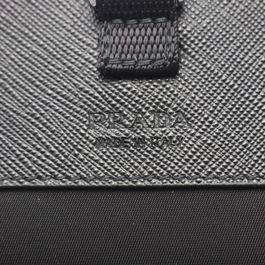 プラダ RE NYLON TESSUTO+SAFFIANO スマホケース ブランドオフ PRADA ナイロン ショルダーバッグ リナイロン メンズの画像