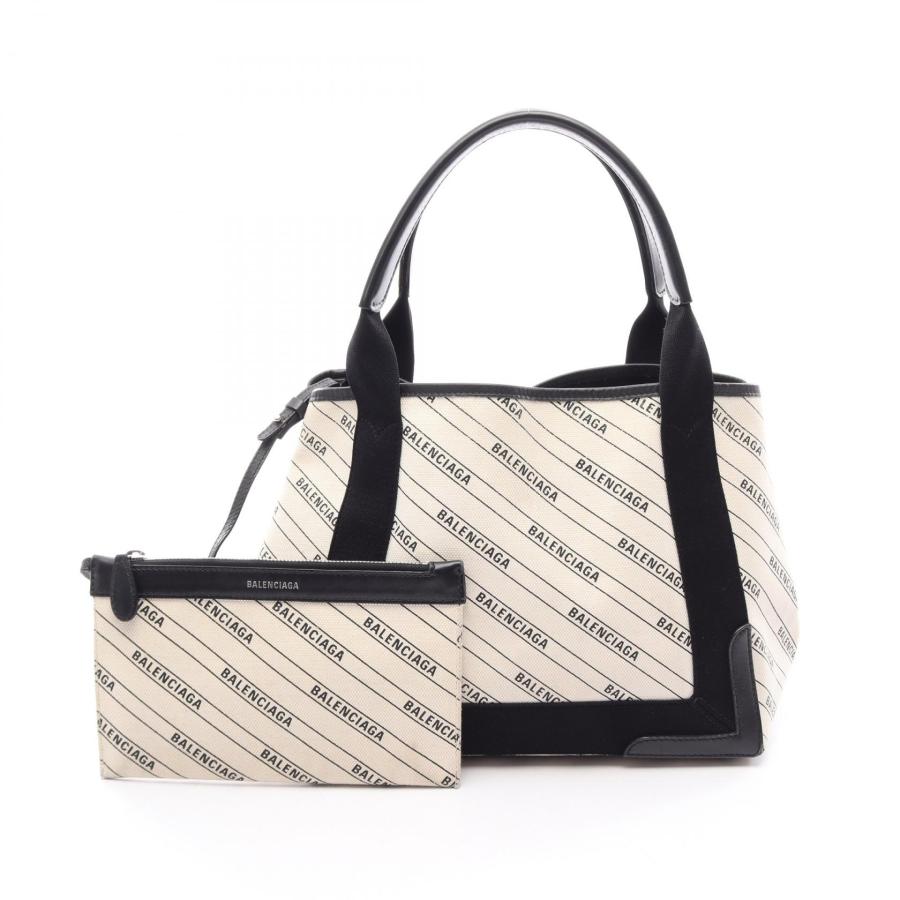 BALENCIAGA トートバッグ ネイビーカバスS BALENCIAGA（バレンシアガ） NAVY CABAS S ネイビーカバ ブランドオフ