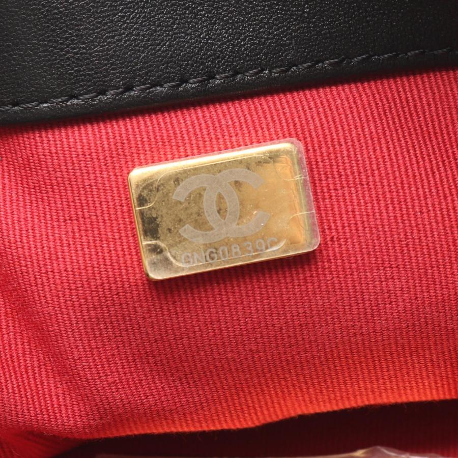シャネル 19 ディズヌフ マトラッセ コンビ金具 2WAY ブランドオフ CHANEL ラムスキン（羊革） ショルダーバッグ ラムスキン 中古 レディ_4