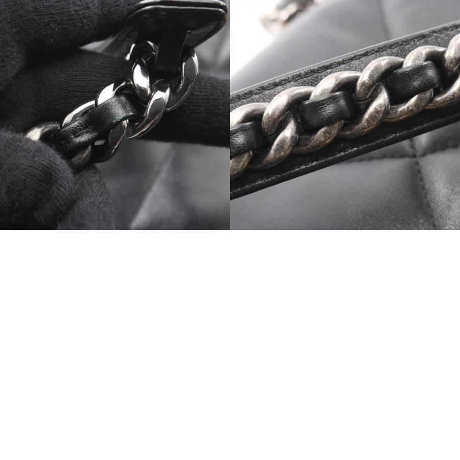 シャネル 19 ディズヌフ マトラッセ コンビ金具 2WAY ブランドオフ CHANEL ラムスキン（羊革） ショルダーバッグ ラムスキン 中古 レディ_9