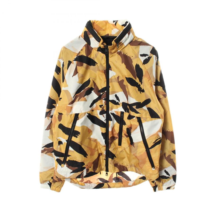 モンクレール MONCLER GENIUS 2 MONCLER 1952 OCT カモフラージュ フード付き ナイロンジャケット 衣料品 アウター ナイロン メンズ イエロー系 / マルチカラー 【中古】 MONCLER（モンクレール） GENIUS 2 MONCLER 1952 OCT カモフラージュ