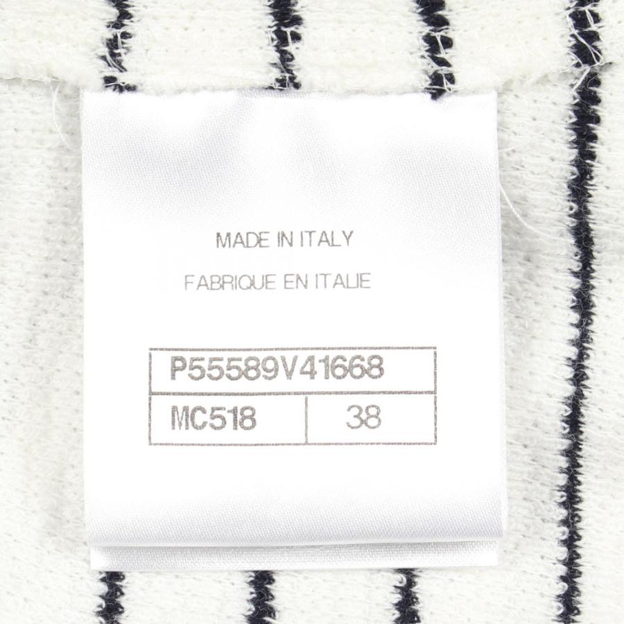 CHANEL（シャネル） ココマークボタン ボーダー ブランドオフ コットン