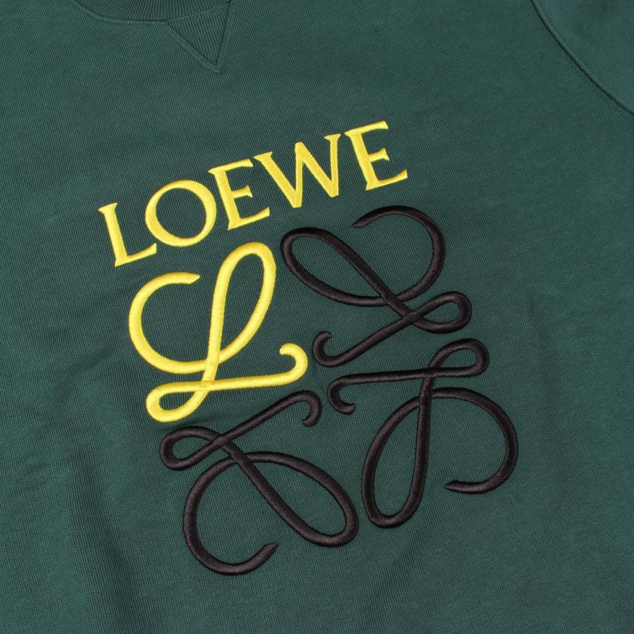 LOEWE ロエベ スウェット アナグラム エンブロイダリー LOEWE（ロエベ） アナグラム エンブロイダリー ブランドオフ コットン