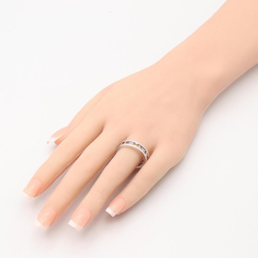 BVLGARI（ブルガリ） B-zero1 オープンロゴ スパイラル リング 