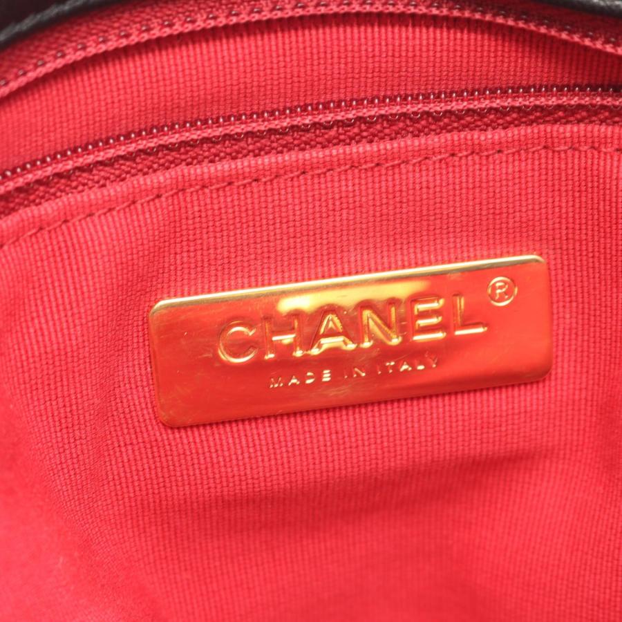 シャネル シャネル 19 コンビ金具 ブランドオフ CHANEL ラムスキン（羊革） ショルダーバッグ ラムスキン 中古 レディース_3