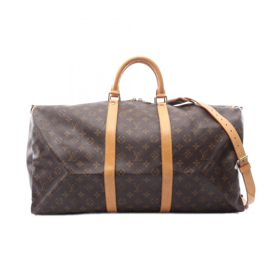 【美品・付属品】 VUITTON　キーポル55　ボストンバック　2way　大容量 LOUIS VUITTON（ルイ・ヴィトン） 爆買 キーポル バンドリエール55