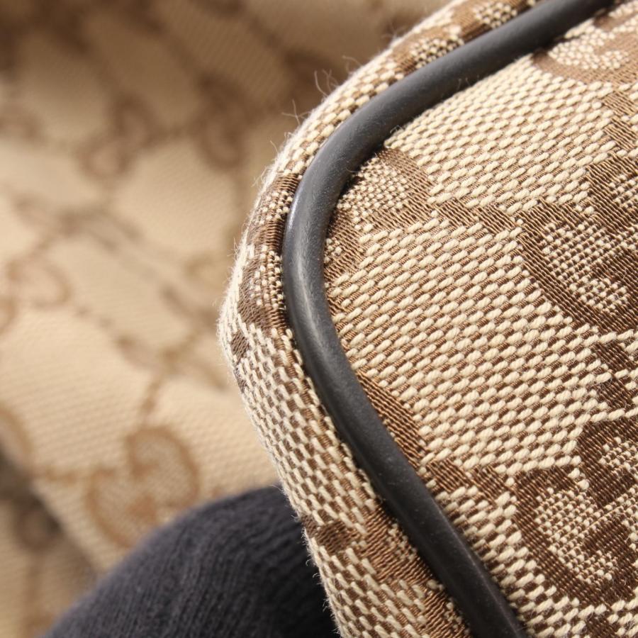 グッチ GGキャンバス ブランドオフ GUCCI キャンバス リュックサック バックパック GGキャンバス/レザー 中古 レディース_4