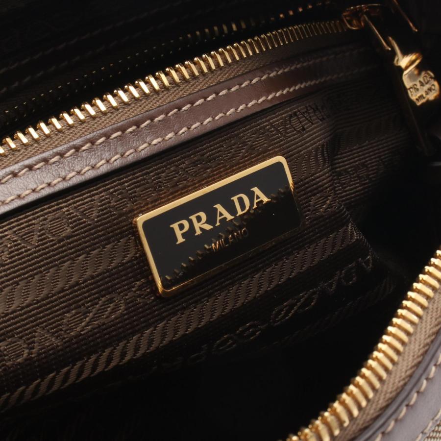 PRADA（プラダ） LOGO JACQUARD ブランドオフ キャンバス ショルダー