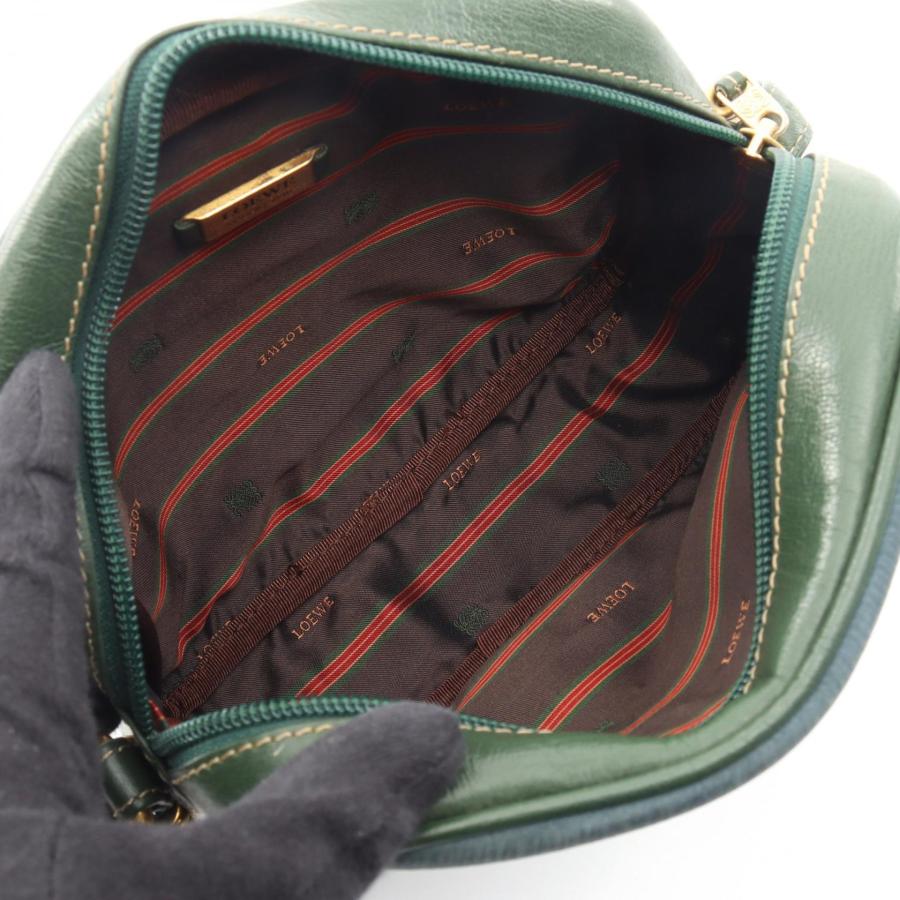 LOEWE（ロエベ） ベラスケス ブランドオフ レザー ショルダーバッグ