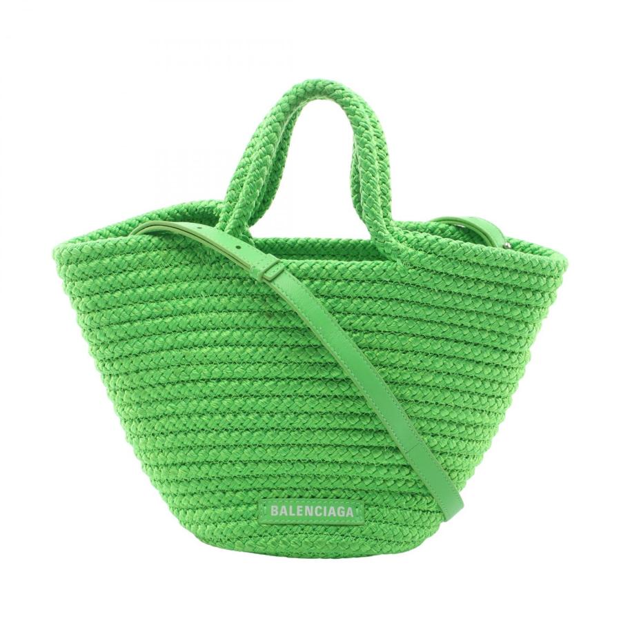 BALENCIAGA（バレンシアガ） IBIZA イビザ スモール バスケット ネオン