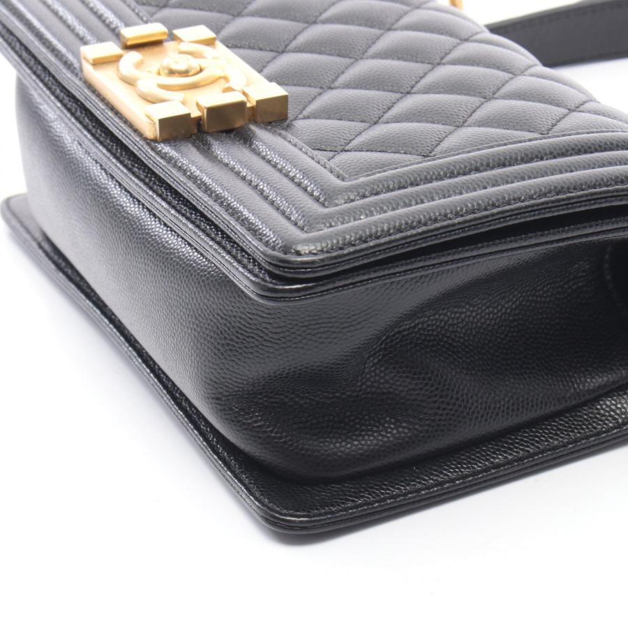 美品 CHANEL シャネル ボーイシャネル キャビア ショルダーバッグ CHANEL（シャネル） ボーイシャネル スモール ブランドオフ キャビア