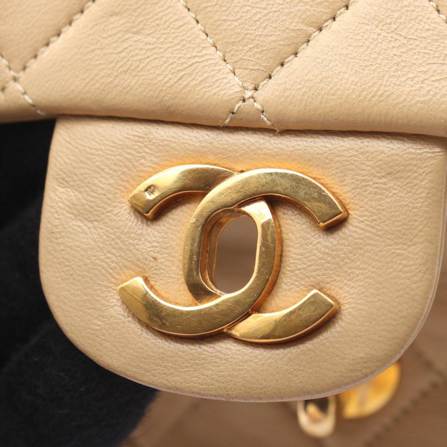 CHANEL（シャネル） マトラッセ Wフラップ ブランドオフ ラムスキン