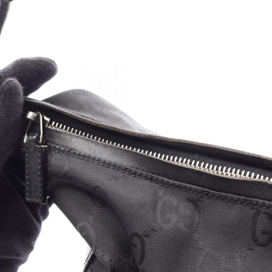 GUCCI グッチ ナイロン ポーチ ブラック 正規品 GG柄 GUCCI（グッチ） GG柄 ブランドオフ ナイロン ショルダーバッグ GG
