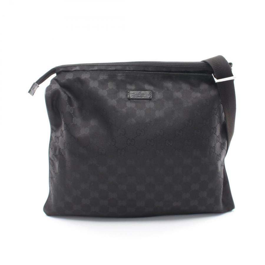 美品 GUCCI グッチ GG柄 ナイロンキャンバス ワンショルダーバッグ GUCCI（グッチ） 爆買 GG柄 ブランドオフ キャンバス ショルダーバッグ