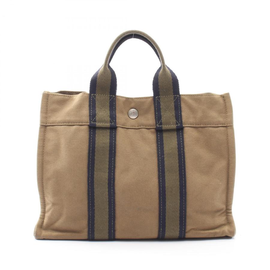 超美品♡HERMES エルメス フールトゥ　レア品　キャンバス地　トートバッグ HERMES（エルメス） フールトゥPM ブランドオフ キャンバス トート
