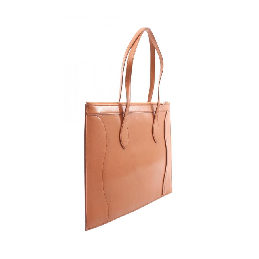 CELINEトートバッグクリアレザー CELINE（セリーヌ） フラットラゲージ ブランドオフ レザー トート