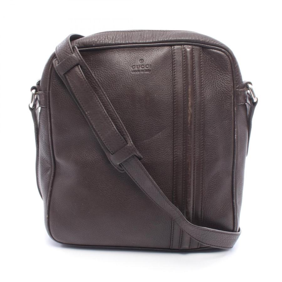 GUCCI（グッチ） ブランドオフ レザー ショルダーバッグ レザー 中古