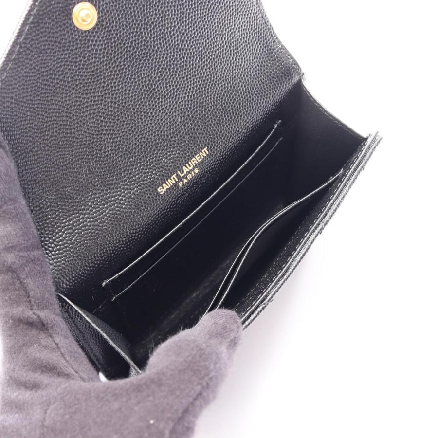 爆買 サンローランパリ モノグラム サンローラン エンベロープ ウォレット ブランドオフ SAINT LAURENT PARIS レザー 二つ折り財布 レザー レの画像