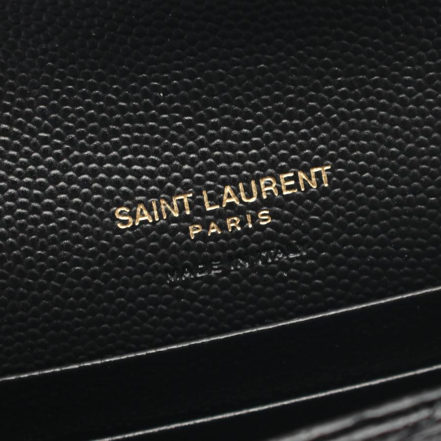爆買 サンローランパリ モノグラム サンローラン エンベロープ ウォレット ブランドオフ SAINT LAURENT PARIS レザー 二つ折り財布 レザー レの画像