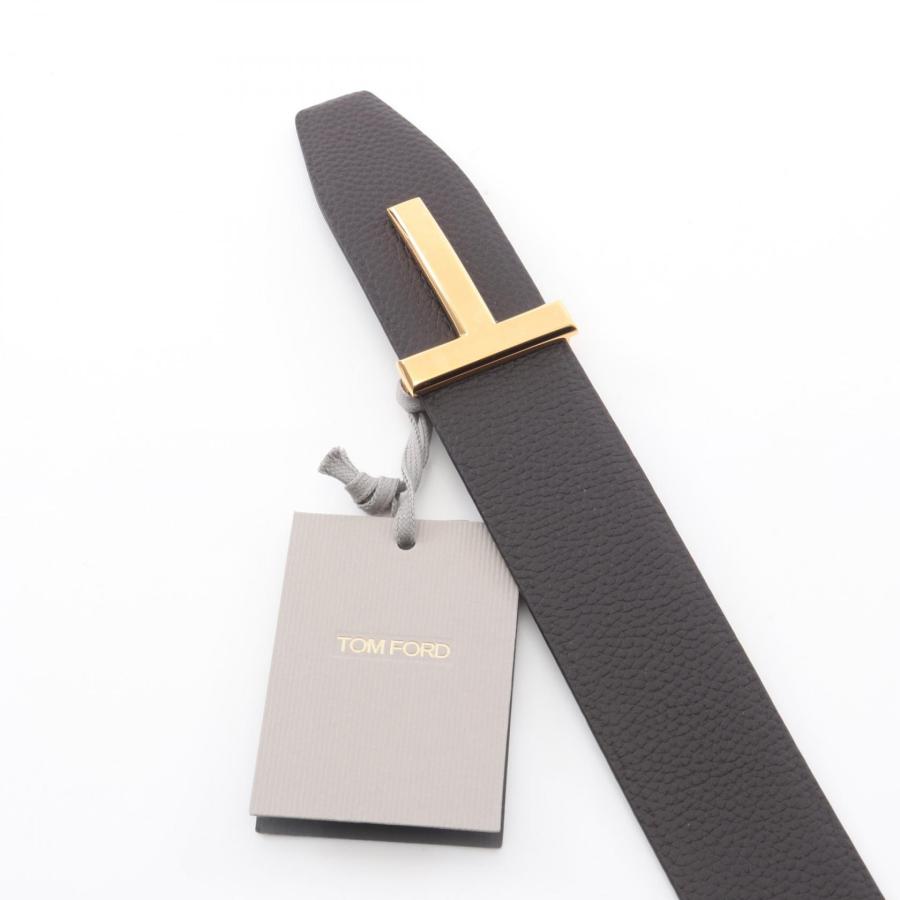 トムフォード リバーシブル ブランドオフ TOM FORD レザー ベルト レザー メンズの画像