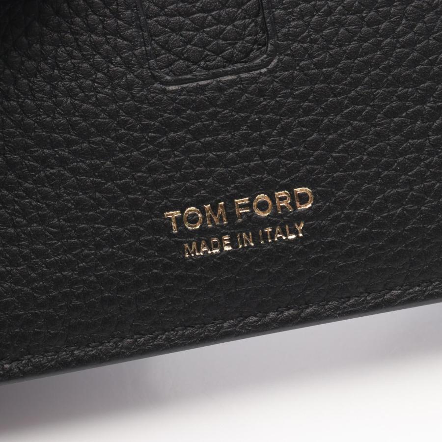 トムフォード ブランドオフ TOM FORD レザー 二つ折り財布 レザー メンズの画像