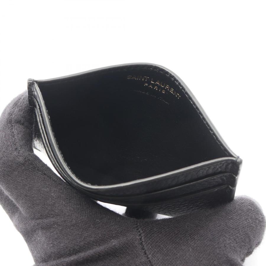 サンローランパリ タイニー カサンドラ ブランドオフ SAINT LAURENT PARIS レザー カードケース レザー メンズ レディース_2