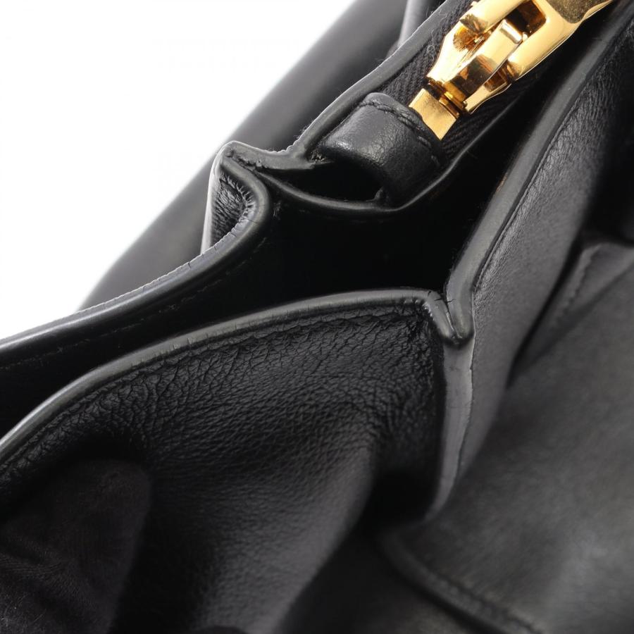 PRADA（プラダ） GLACE CALF 2WAY ブランドオフ レザー ハンドバッグ