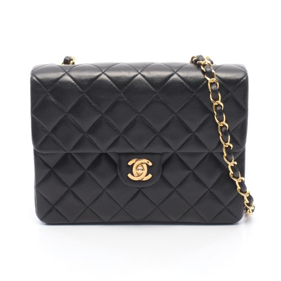 シャネル　マトラッセラムスキン CHANEL（シャネル） ミニマトラッセ20 ブランドオフ ラムスキン（羊革