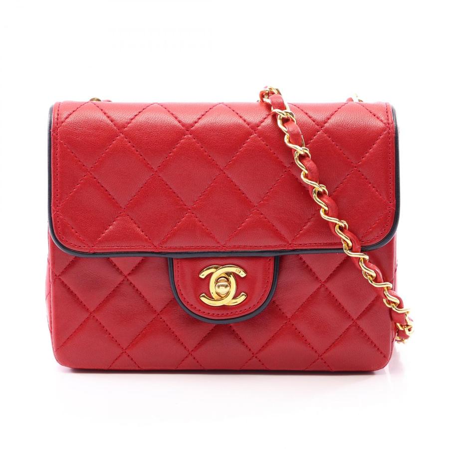 CHANEL（シャネル） ミニマトラッセ ブランドオフ ラムスキン（羊革