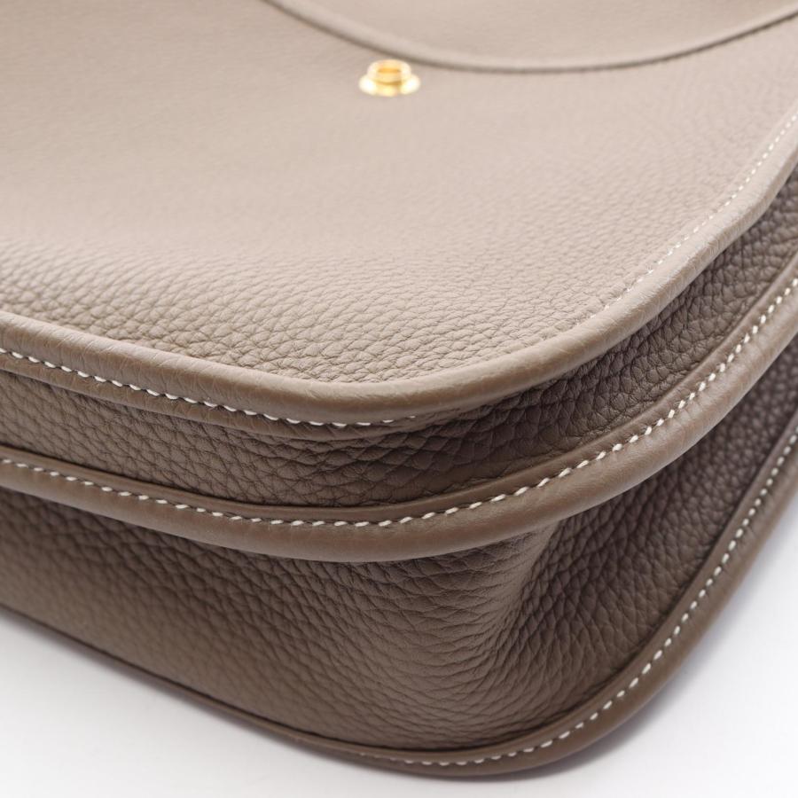 エルメス エヴリン 3 トロワ PM ブランドオフ HERMES レザー ショルダーバッグ トリヨンクレマンス 中古 レディース_5