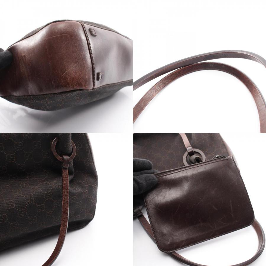 GUCCI GGキャンバス ハンドバッグ ポーチ GUCCI（グッチ） GG柄 ポーチ付き ブランドオフ キャンバス トート