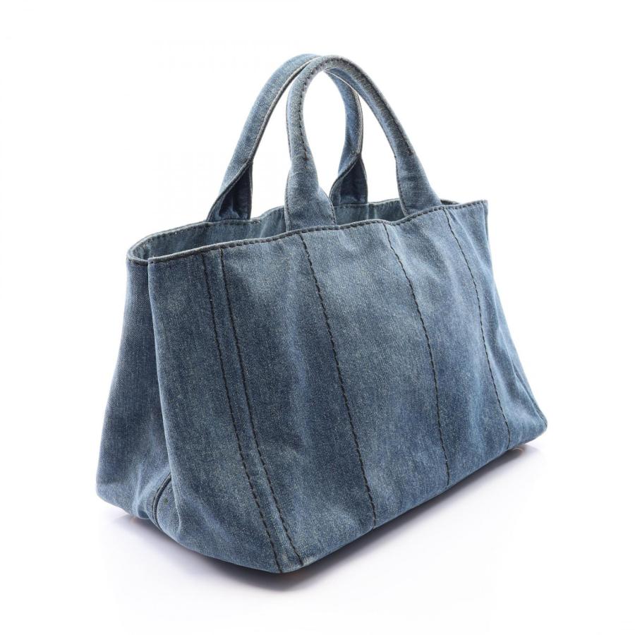 PRADA（プラダ） CANAPA カナパ ブランドオフ デニム ハンドバッグ