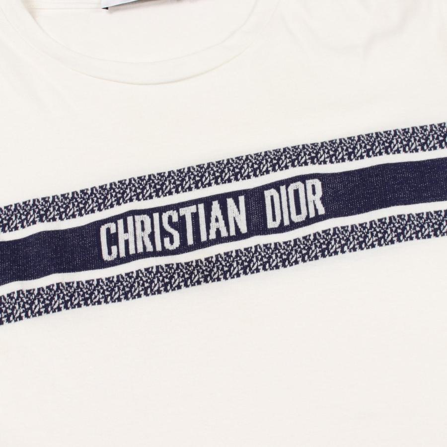 ディオール シグネチャーバンド ブランドオフ Dior コットン 半袖T