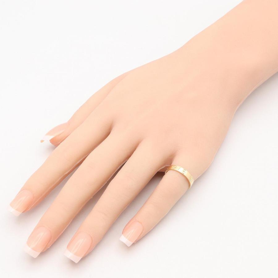 専用　美品✨Cartier ミニラブリング K18WG 48号（約8号） 正規品 Cartier（カルティエ） ミニラブリング ブランドオフ CARTIER K18