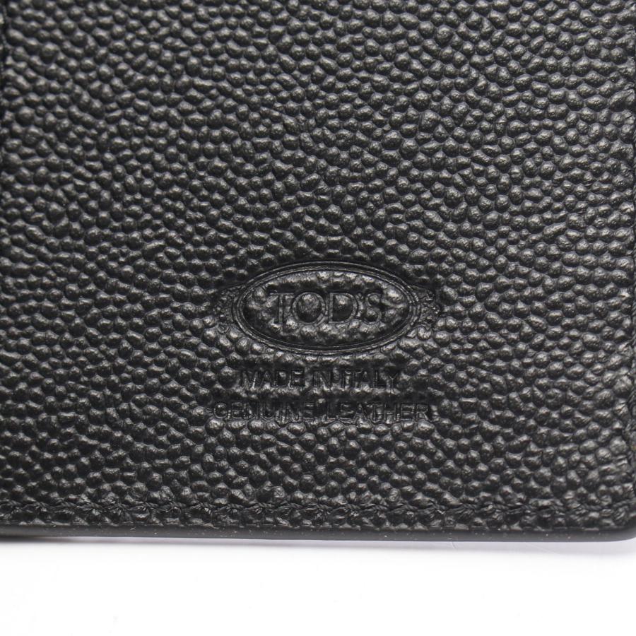 トッズ バーティカルウォレット ブランドオフ TOD'S レザー 二つ折り長財布 レザー メンズの画像