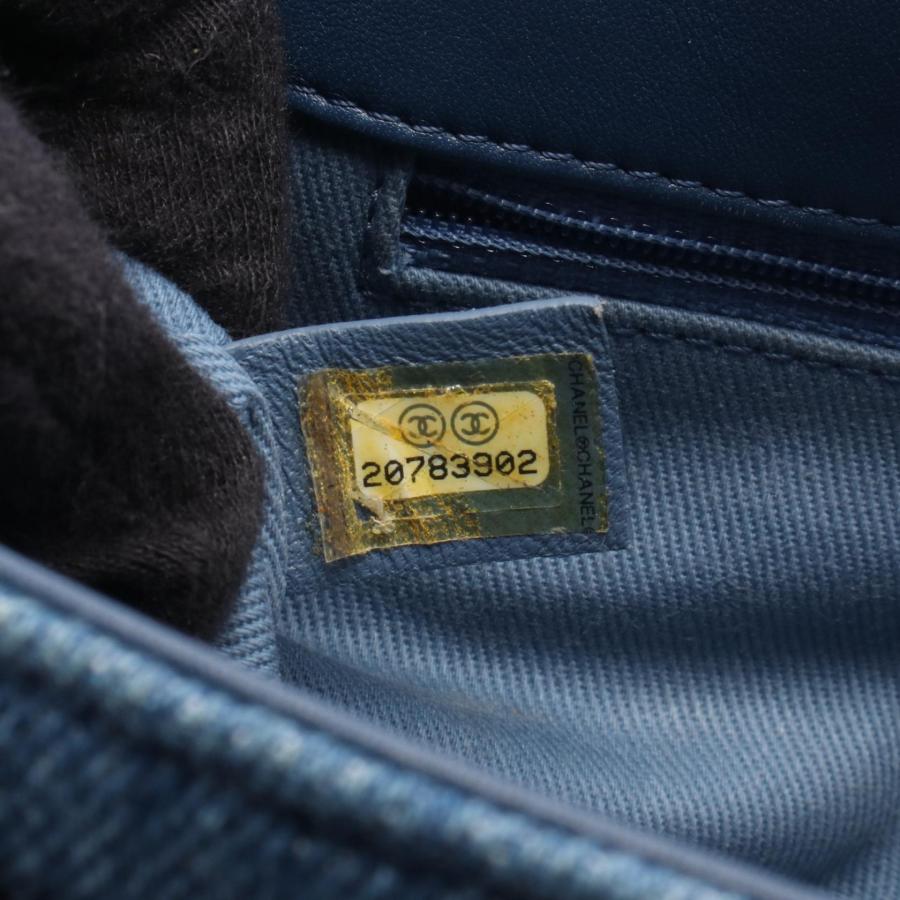 CHANEL（シャネル） デニムフリンジ ブランドオフ デニム ショルダー
