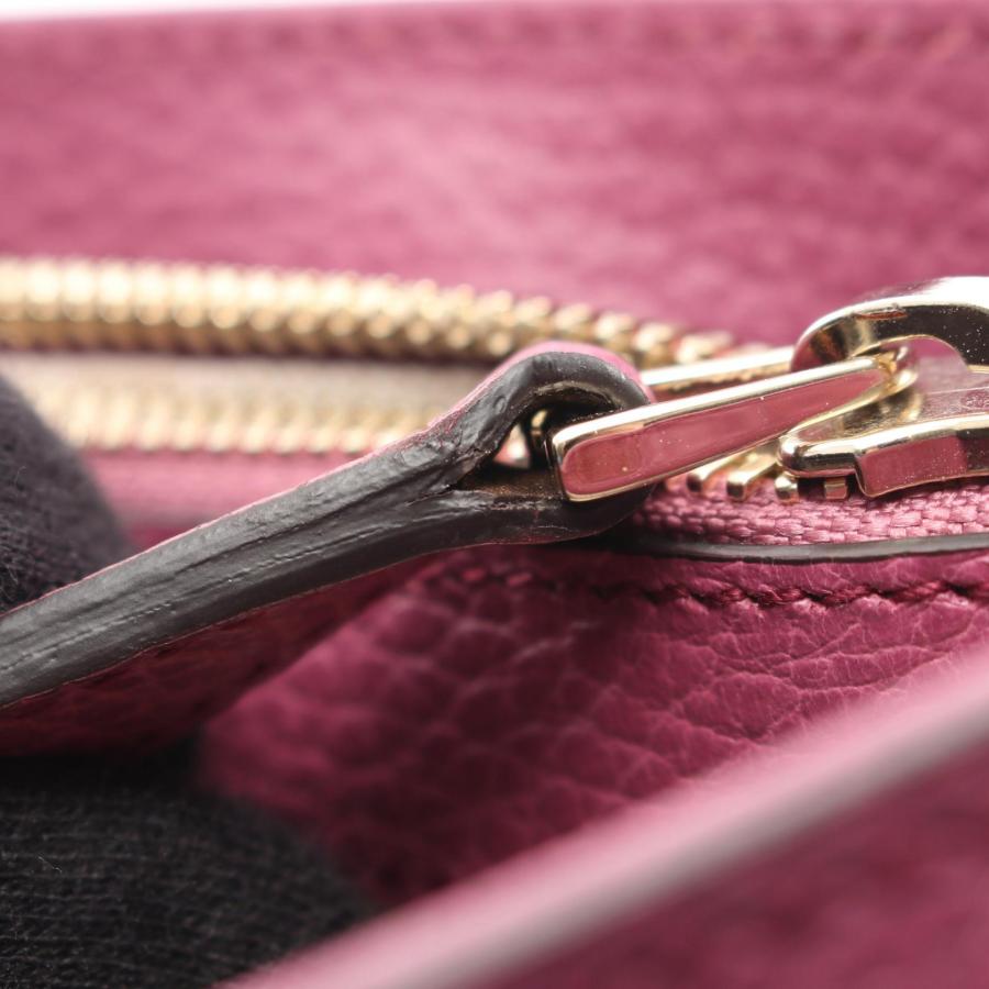 GUCCI（グッチ） インターロッキングG ブランドオフ レザー トート