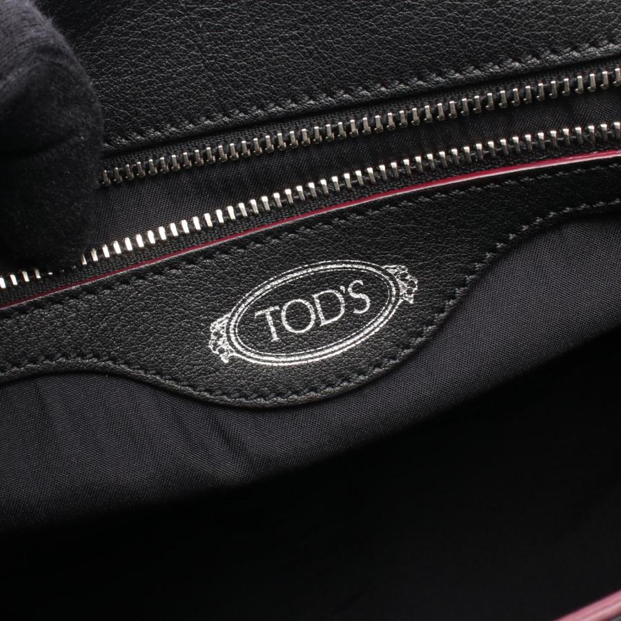 トッズ ダブルT 2WAY ブランドオフ TOD'S レザー ハンドバッグ 中古