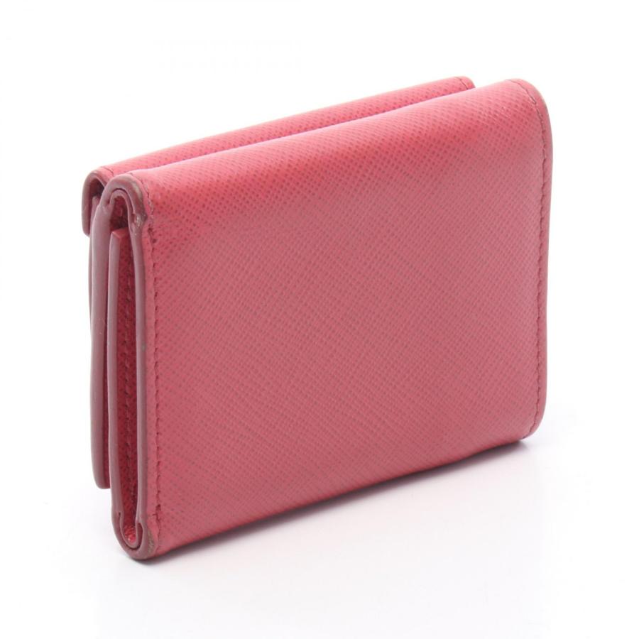 PRADA サフィアーノレザー 三つ折り財布 PRADA（プラダ） ブランドオフ 