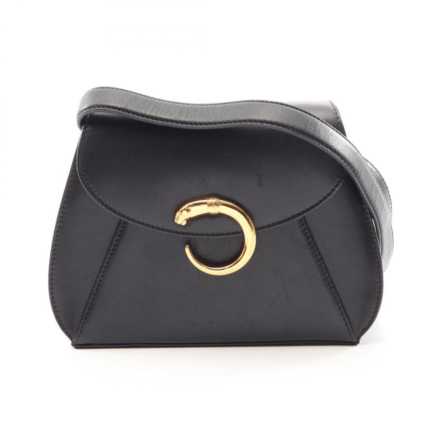 美品✨Cartier パンテール ミニボストンバッグ カーフレザー ミニ バッグ Cartier（カルティエ） パンテール ミニ ブランドオフ レザー