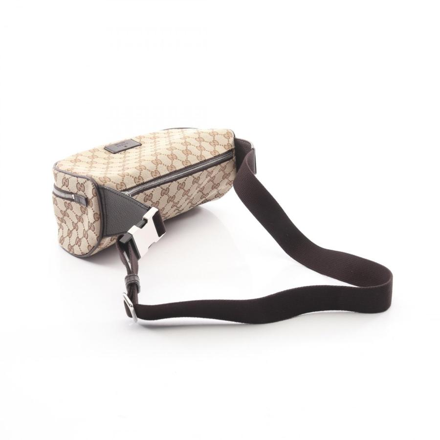 Gucci GG キャンバス ボディバッグ ウエストバッグ GUCCI（グッチ） GGキャンバス ブランドオフ キャンバス ウエスト