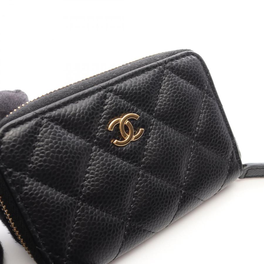 CHANEL（シャネル） マトラッセ ブランドオフ キャビアスキン(グレ