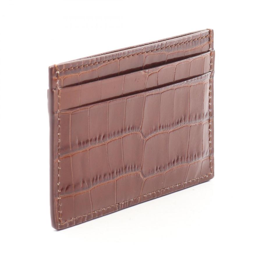 トムフォード クロコ型押し ブランドオフ TOM FORD レザー カード