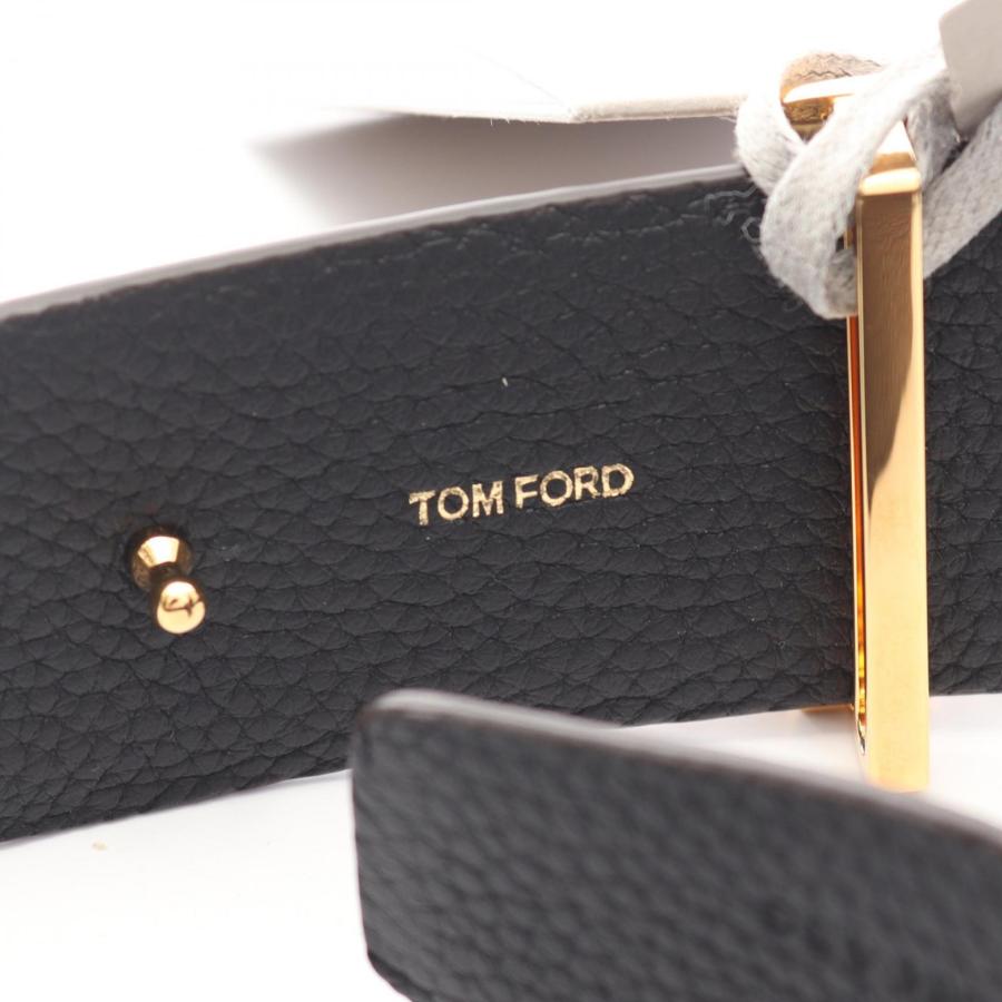 トムフォード Tアイコン ゴールド金具 リバーシブル ブランドオフ TOM FORD レザー ベルト レザ- メンズの画像