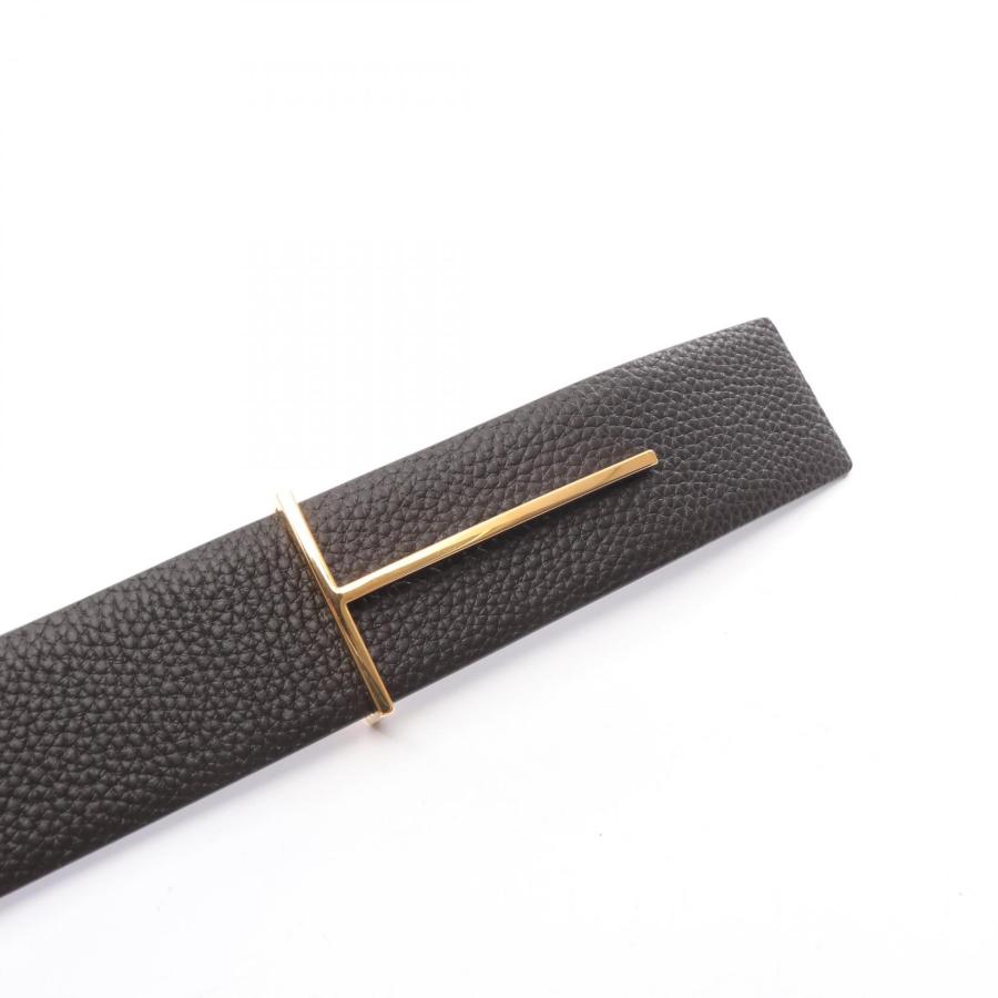 トムフォード Slim T リバーシブル ブランドオフ TOM FORD レザー ベルト カーフレザー メンズの画像