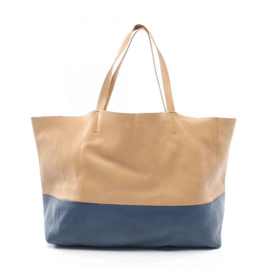 CELINE（セリーヌ） ホリゾンタルカバ バイカラー ブランドオフ レザー