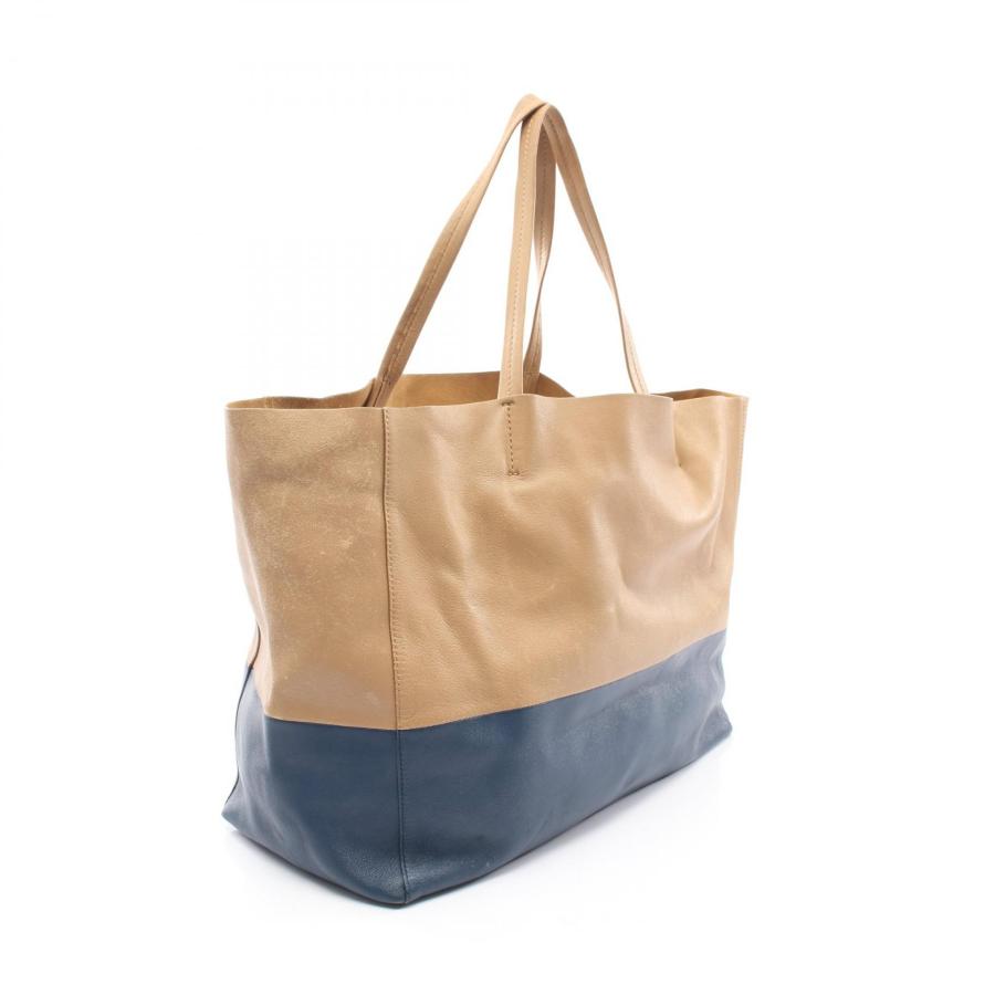 ■ CELINE（セリーヌ）良品 / レザー / トートバッグ /バイカラー CELINE（セリーヌ） ホリゾンタルカバ バイカラー ブランドオフ レザー