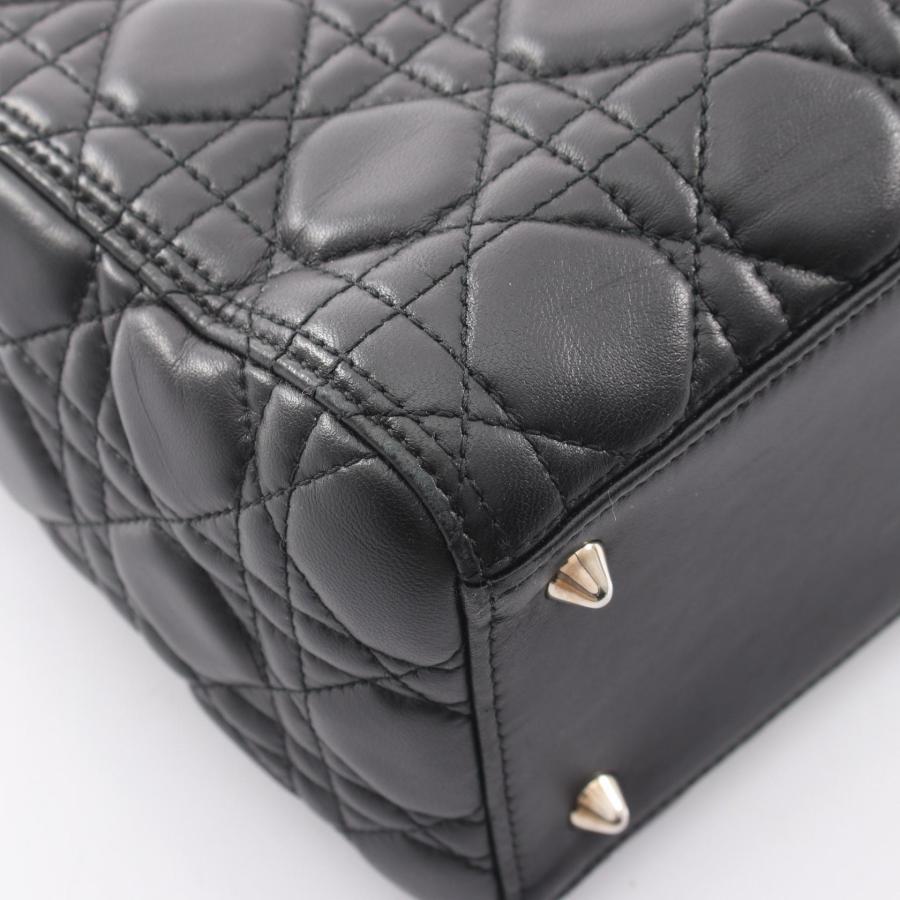 ディオール LADY DIOR レディディオール ミディアム 2WAY ブランドオフ